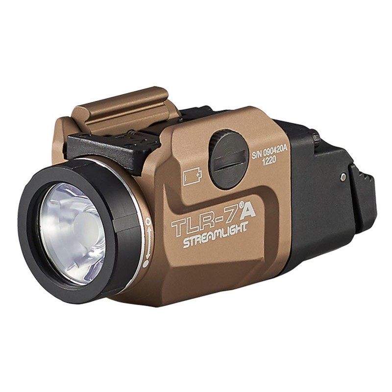 Latarka taktyczna na broń Streamlight TLR-7A Flex, 500 lm, FDE