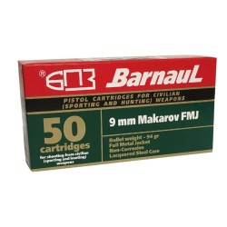 Amunicja Barnaul kal 9x18mm...