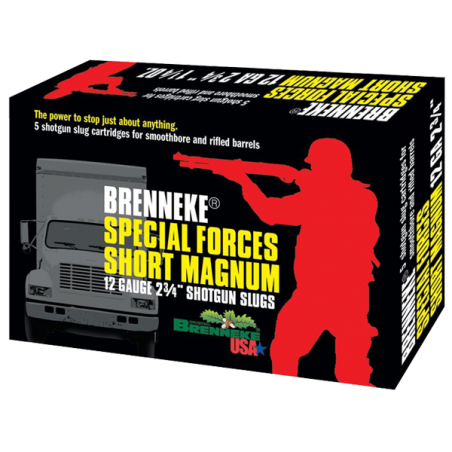 Amunicja Brenneke kal. 12/70 Special Forces Short Magnum (5szt) 34g 120677