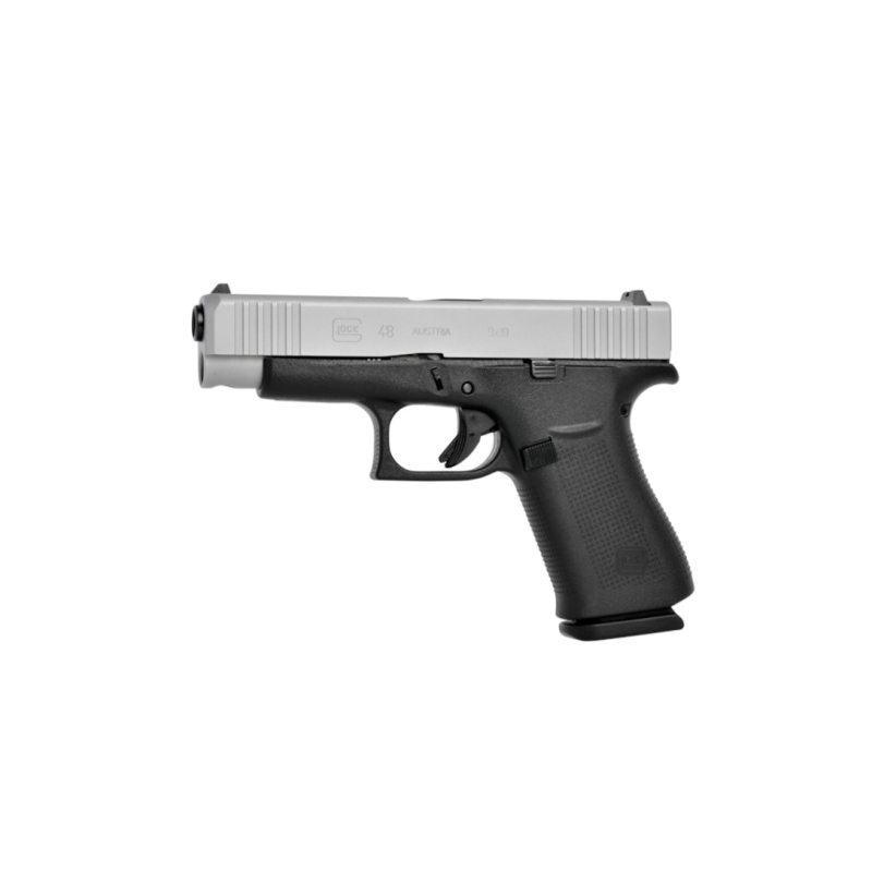 Pistolet Glock 48 Srebrny / kal. 9x19mm Luger