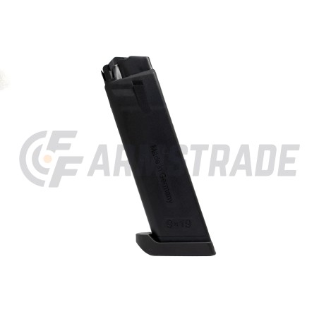 Magazynek H&K USP Expert/Elite/USP+Jet Funnel / 9x19mm 18 nab. czarny / blaszany korpus