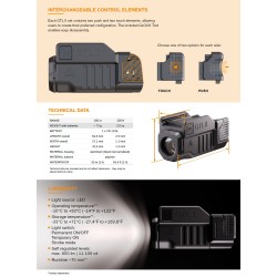 GLOCK TACTICAL LIGHT II / Latarka GTL II LED