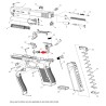 Glock Dźwignia zatrzasku zamka, Standard, SLIMLINE G43X & G48