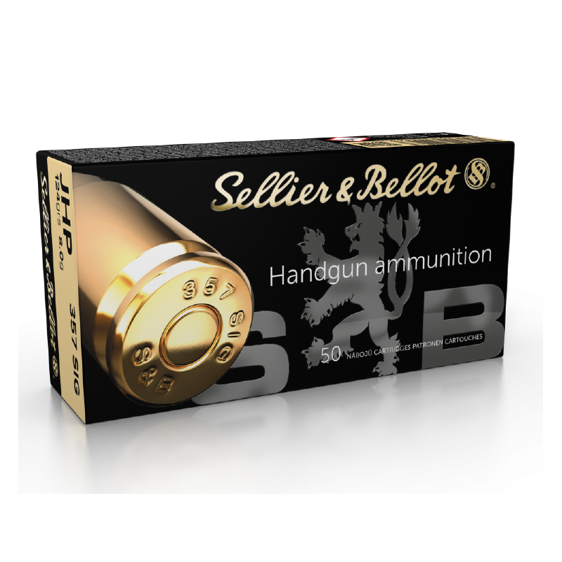 Amunicja S&B kal .357 SIG JHP 8g 50 szt.