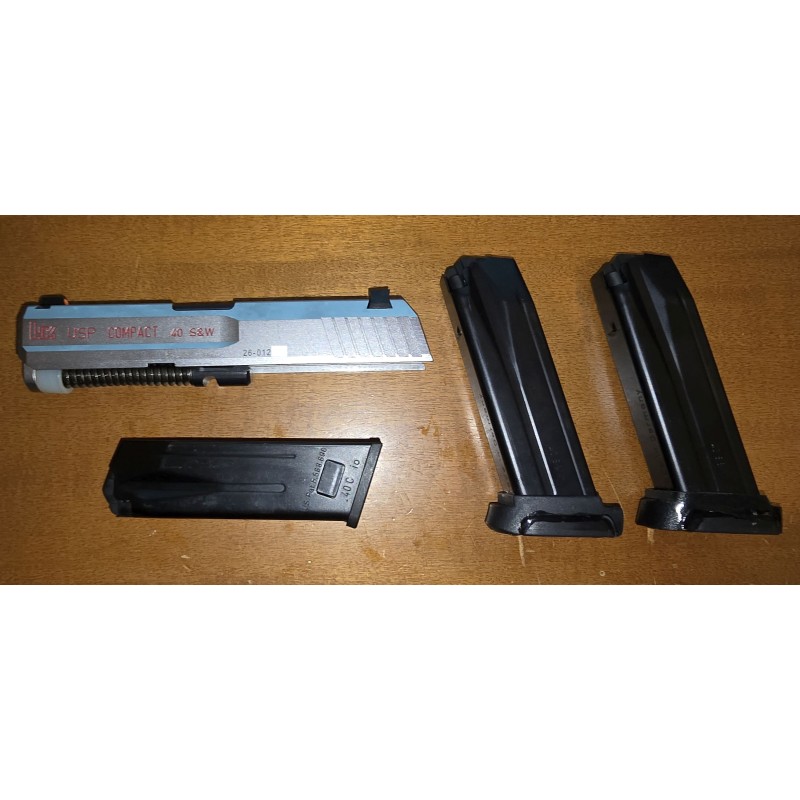 0085 System wymienny Stainless .357SIG do H&K USP Compact 9x19 + dodatki