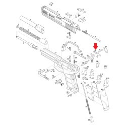 H&K / Zapadka sterująca HK P30, P30L, P2000