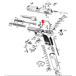 H&K / Sprężyna powrotna spustu HK MATCH, do USP, P2000SK, HK45