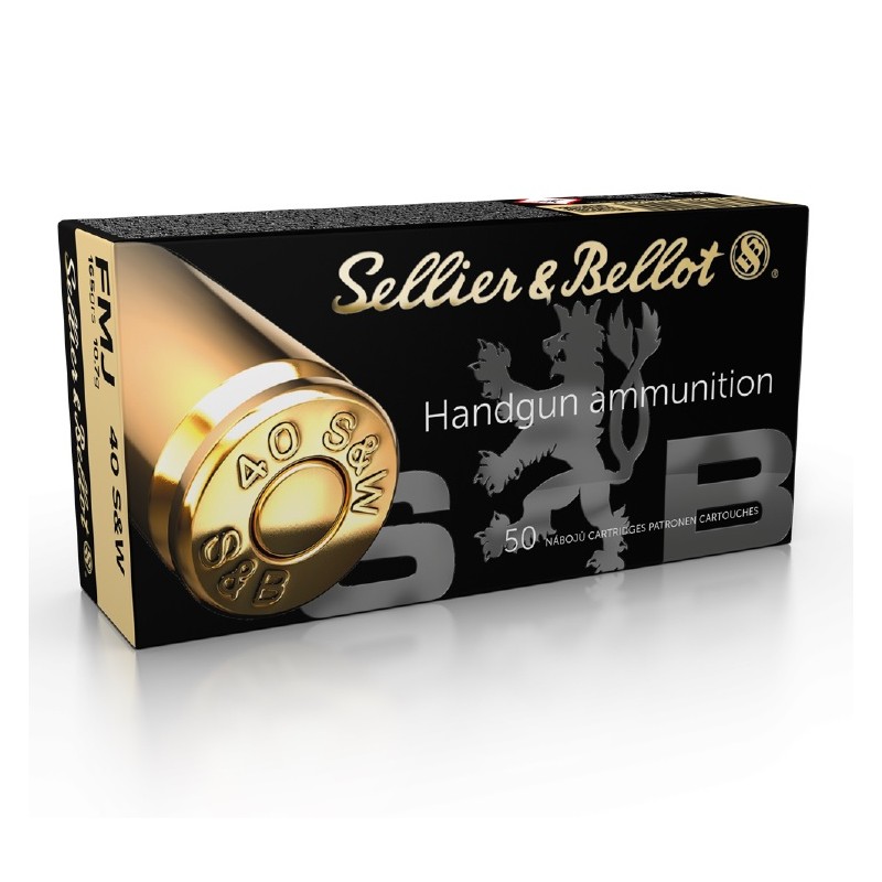 Amunicja S&B kal .40 S&W FMJ 165gr/10,7g (50szt)