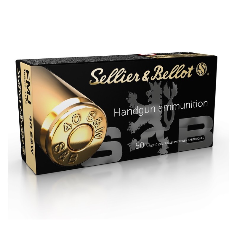 Amunicja S&B kal .40 S&W FMJ 180gr/11,7g (50szt)