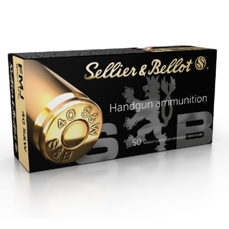 Amunicja S&B kal .40 S&W FMJ 180gr/11,7g (50szt)