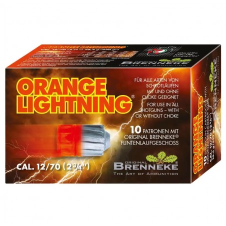 Amunicja Brenneke kal. 12/70 Orange Lightning (10szt) 28,4g 120810