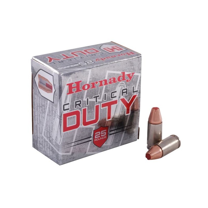 Amunicja Hornady kal.9mmLuger+P Critical Duty 135gr/8,75g (25szt) 90226