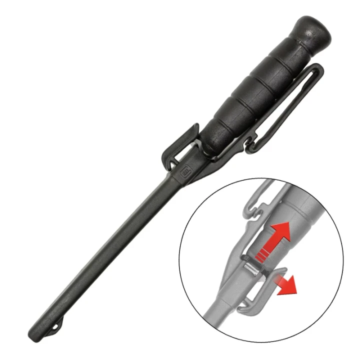 Nóż wojskowy/Feldmesser Glock FM81, czarny z piłą