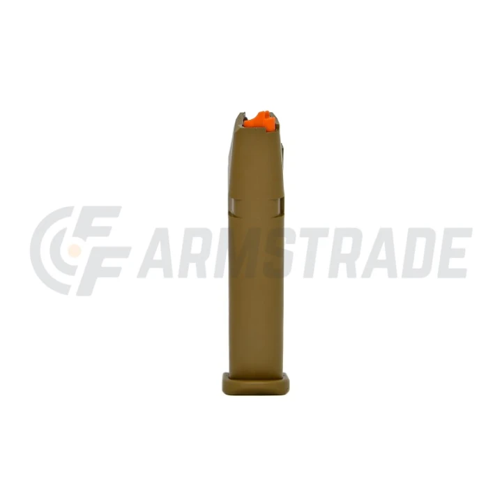 Magazynek / G17, 17 naboje Coyote, do GLOCK w kal. 9x19mm oranże