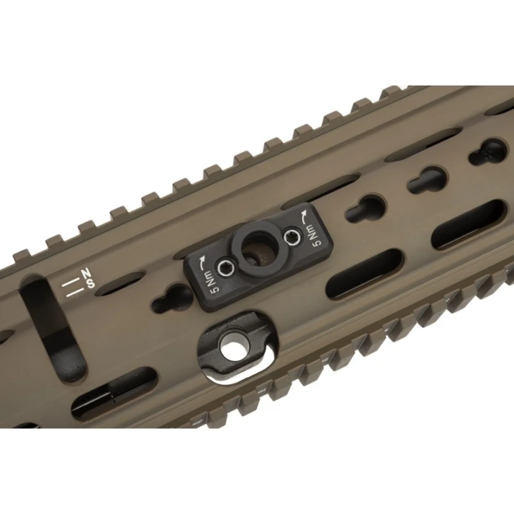 H&K Flush Cup QD/KDR Adapter na HKEY, czarny.