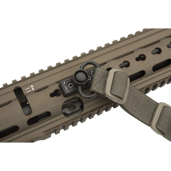 H&K Flush Cup QD/KDR Adapter na HKEY, czarny.