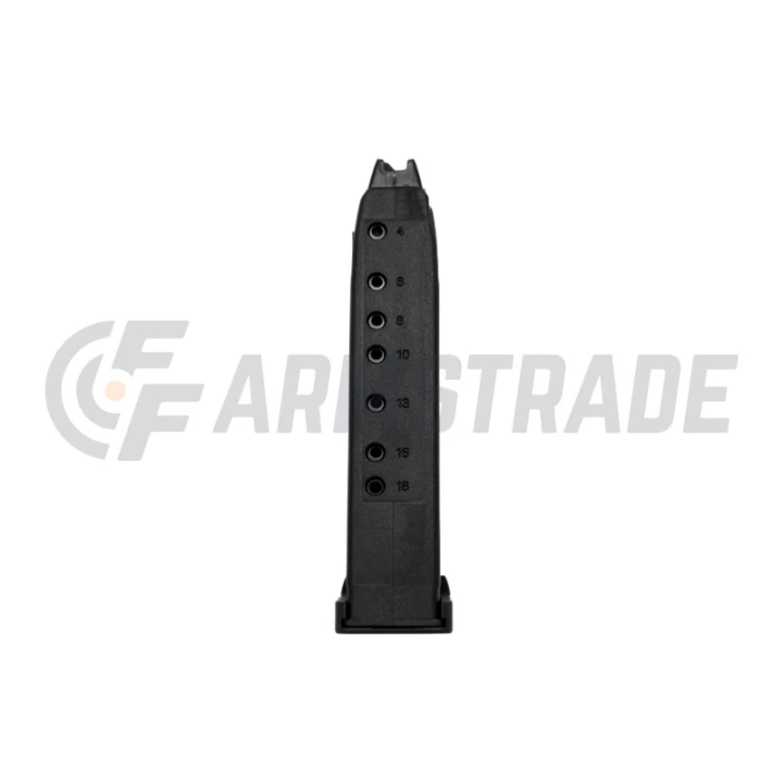 Magazynek H&K USP Expert/Elite/USP+Jet Funnel / 9x19mm 18 nab. czarny / blaszany korpus