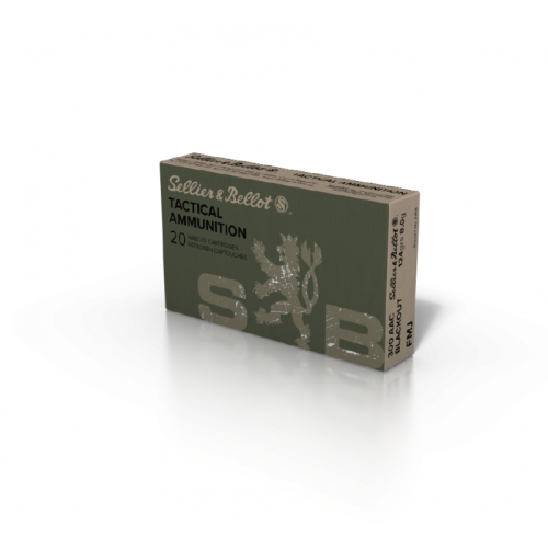 Amunicja S&B kal .300 AAC Blackout FMJ 8g. 20 szt.