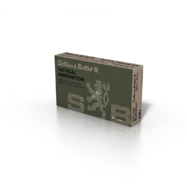 Amunicja S&B kal .300 AAC Blackout FMJ 8g. 20 szt.