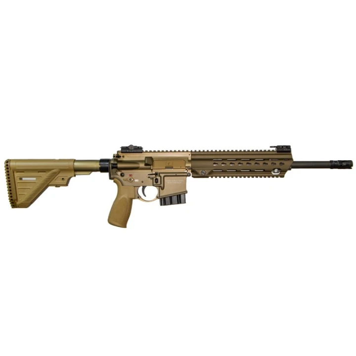 H&K MR223 A3 14,5" .223 REM z krótkim łożem Slim-Line Hkey, RAL 8000