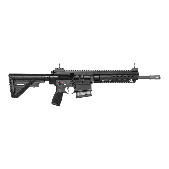 H&K MR308 A3 13" .308 WIN z krótkim łożem Slim-Line Hkey, czarny