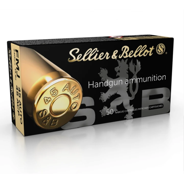 Amunicja S&B kal .45 AUTO - FMJ 14,9g 50 szt.