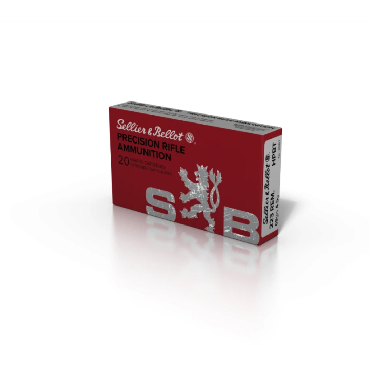 Amunicja S&B kal .223 Remington HPBT (OTM) 4,5g. 20 szt.