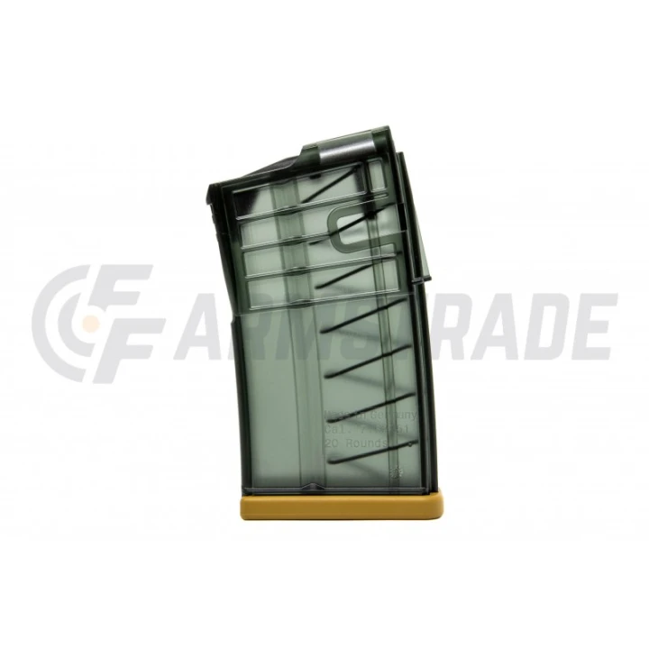 Magazynek H&K 417 / MR 308  / 7,62x51mm/.308WIN 20 nab. RAL 8000