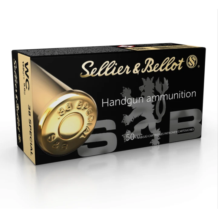 Amunicja S&B kal .38 SPECIAL WC 9,6g 50 szt.