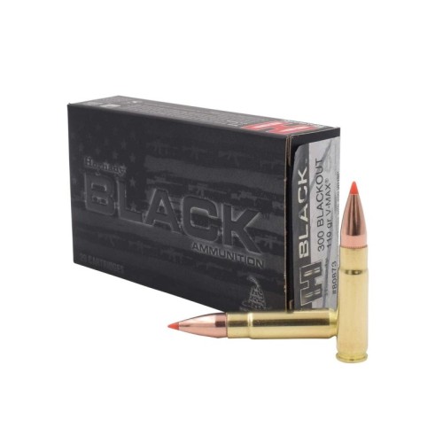 Amunicja Hornady kal.300Blackout V-Max Black 110gr/7,13g (20szt) 80873