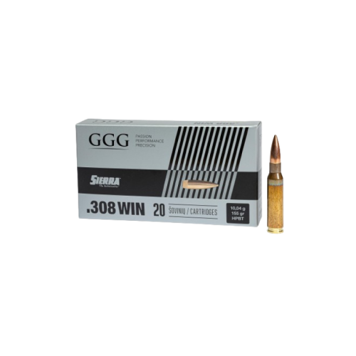 Amunicja GGG kal .308 WIN HPBT 10,04g. 20 szt. Sierra Match