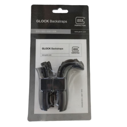Glock Zestaw uchwytów tylnych Set Czarny / Gen5+4 Fullsize np. G17