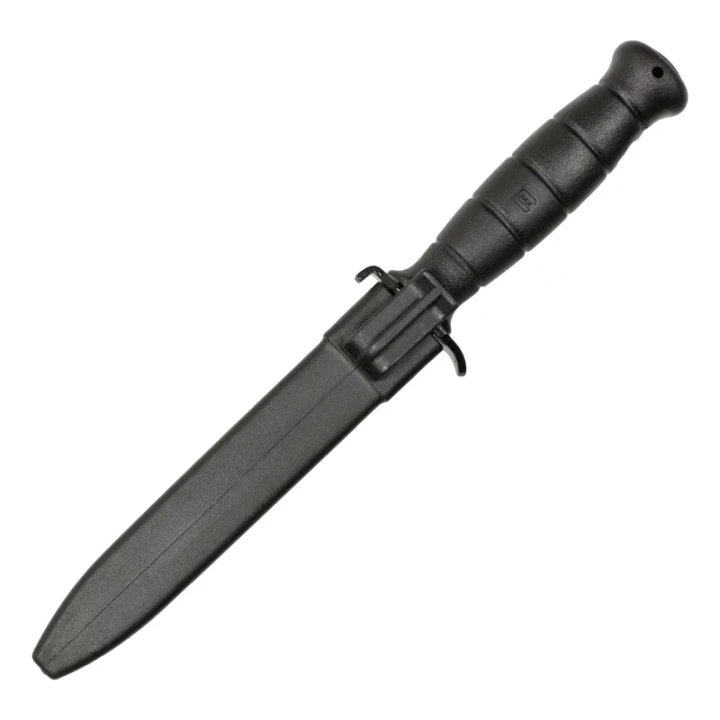 Nóż wojskowy/Feldmesser Glock FM81, czarny z piłą