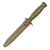 Nóż wojskowy/Feldmesser Glock FM81, Flat Dark Earth z piłą