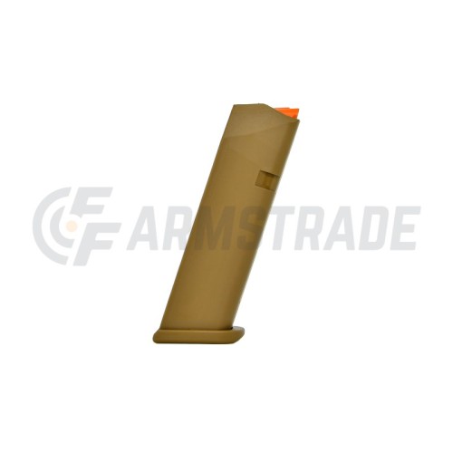 Magazynek / G17, 17 naboje Coyote, do GLOCK w kal. 9x19mm oranże