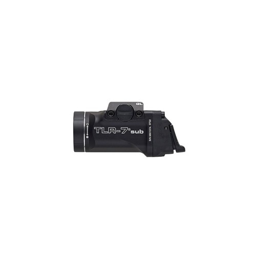 Latarka Streamlight TLR-7 SUB do pistoletów GLOCK, 500 lm, Czarna